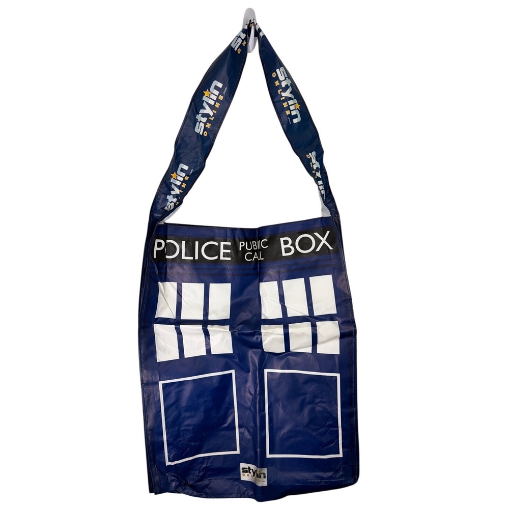 GIANT Doctor Who Christmas Birthday Gift Bag TARDIS Police Box Promo BBC 24"x30"